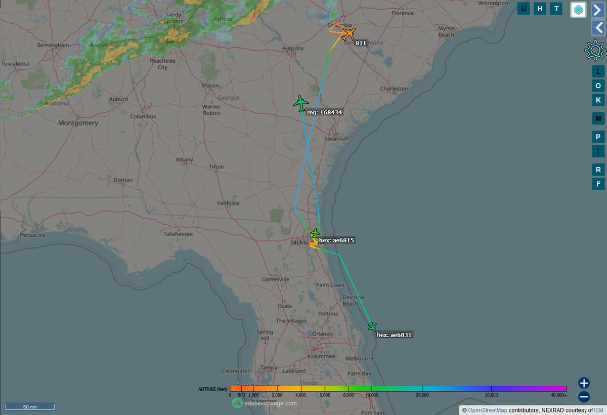 TheIntelFrog's tweet photo. Morning flight of the P-8s
#AE6815
#AE6831
#AE4EB8 as LL8##
#AE3EB2 as LL811 https://t.co/mD12igsjIa