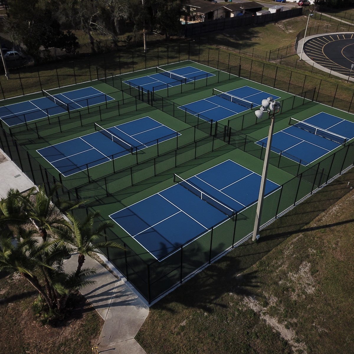 Do you love Pickleball as much as we do?

Check out this project we completed earlier this year! 

These 6 Pickleball Courts were newly constructed at Fire Station 11 in Orlando, FL.