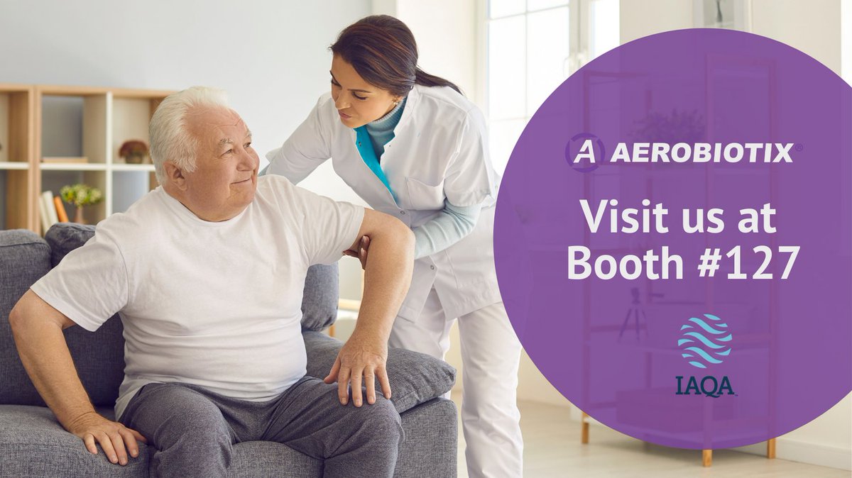 Aerobiotix's tweet photo. We are in Tuscon this week with @IAQAssociation for #IAQA2022! Visit Aerobiotix at booth 127 to learn how our AeroCure200 is providing a safer, cleaner environment for senior residents and staff.
https://t.co/zMqE3M1MdV
#IAQA #cleanair #infectionprevention https://t.co/OY6bI6ATnu