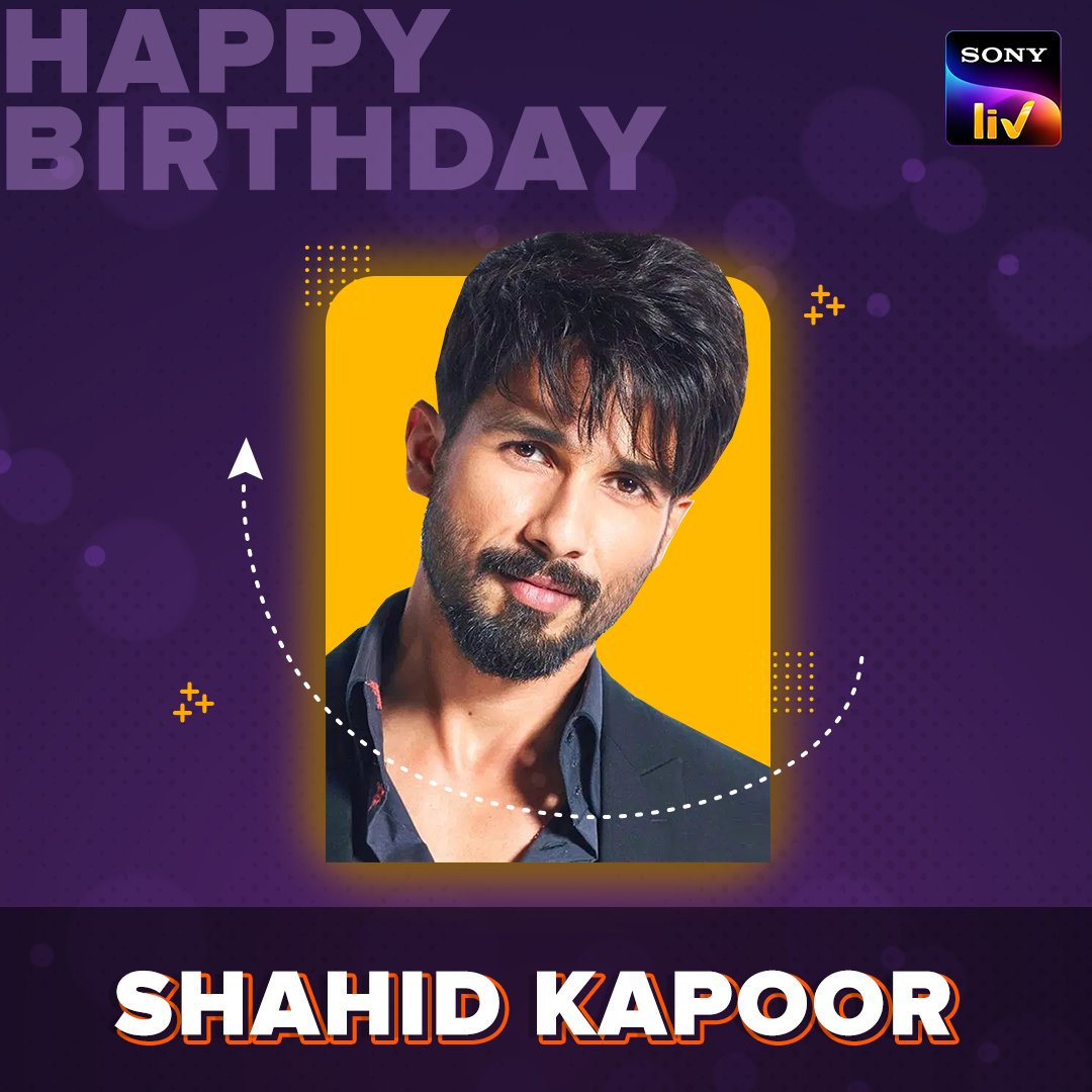 Suave+ Stylish+ Spectacular=Shahid !! ​

Here’s wishing the immensely talented @shahidkapoor a very Happy Birthday. #SonyLIVUSA #HappyBirthdayShahidKapoor #jersey #bollywood #movies #films #actor #jabwemet #kabirsingh