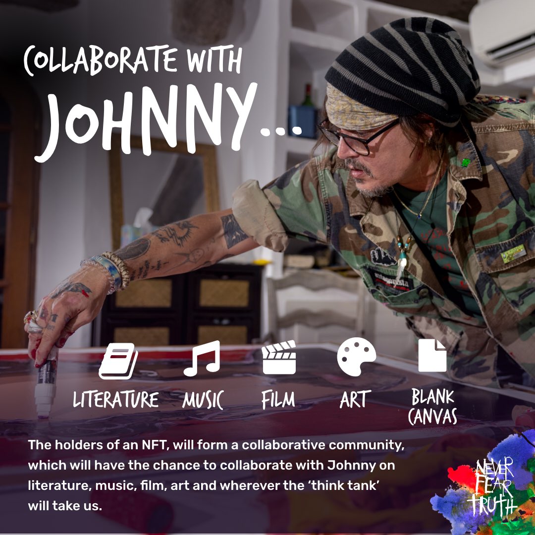 🔥 Utility: Digital Art 🔥

Each piece started in Johnny's studio will be transformed into animated, generative art on reveal like what you see in 🎨| artwork-reveals… 

But Johnny, being a multi-faceted creator that he is will branch out into different creative utilities: