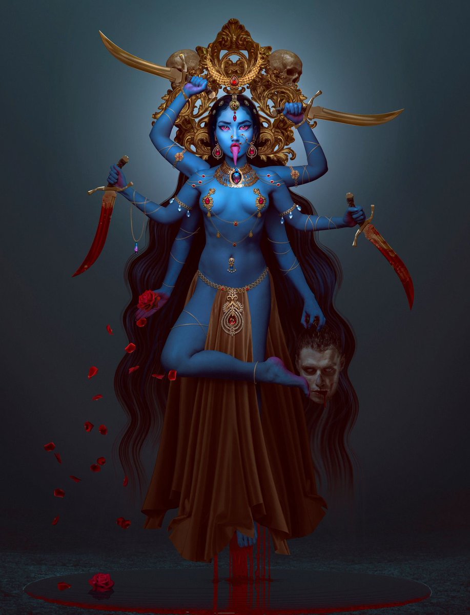 NatalieShau's tweet photo. GM! Tomorrow i will have my first #CNFT auction with @ClubOfBenjamin !
Two of my works will be minted first time on #Cardano ! Kali and Medusa. 
If you want to participate in the auction pls contact @ClubOfBenjamin 
#ADA #CNFTCommunity #CNFTs https://t.co/lW3V7mu4Xb