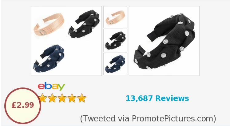 BelindasHandbag's tweet photo. Womens Girls Vintage Style Hair bands Crystals Furry | eBay #ukbiz #shopsmall 
https://t.co/9rvHpHr8xq
(Tweeted via https://t.co/6buUpFdRmK) https://t.co/lE7SRNHjfx