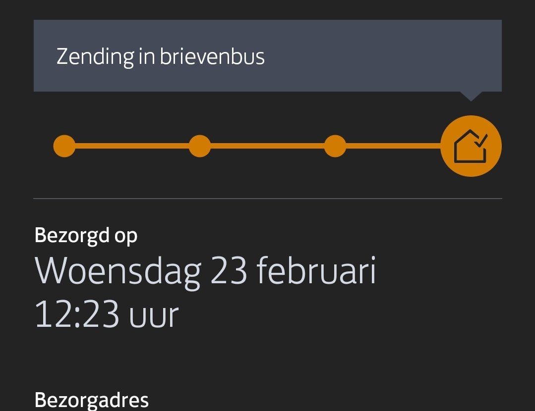 Syco__P's tweet photo. @PostNL waarom heb ik niets ontvangen? Is een brievenbus pakketje, maar hier ligt niets. https://t.co/9wA8amhjzd