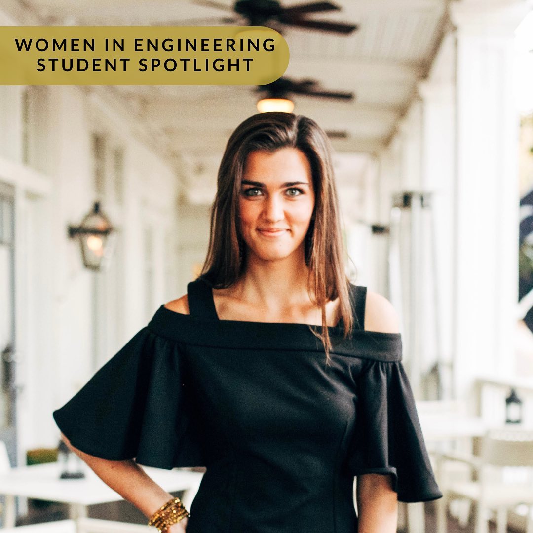 GaTechWIE's tweet photo. *STUDENT SPOTLIGHT* 
"Hi, my name is Cecilia McManus and I'm an industrial engineering major! I have worked with Cummins, Inc at a diesel engine manufacturing plant and full time with a healthcare startup called MedTrans Go!"
Great work, Cecilia! #gtwie https://t.co/sYwLvrUgiK
