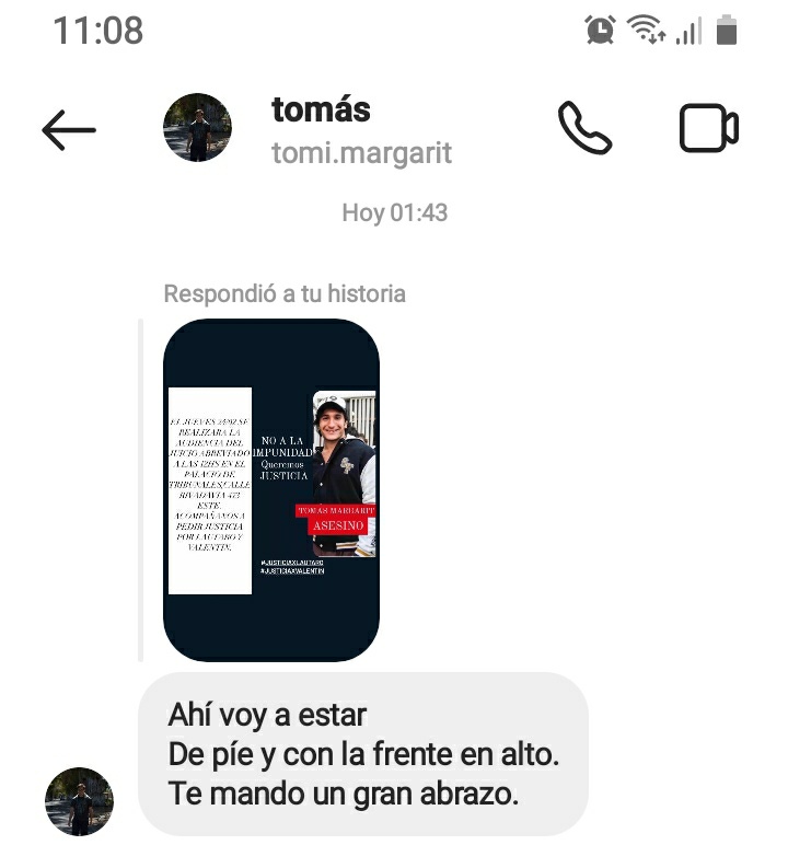 nahuelobos's tweet photo. Mataste a dos personas, uno mi hermano, 20 años. Lo unico que me queda es llevarle flores a un cementerio, llorarlo y extrañarlo todos los dias. Digo mataste porque cruzaste una ruta nacional sin frenar, se podria haber evitado y sin ser suficiente esto, me sobras respondiendome https://t.co/aej6ATrSbL