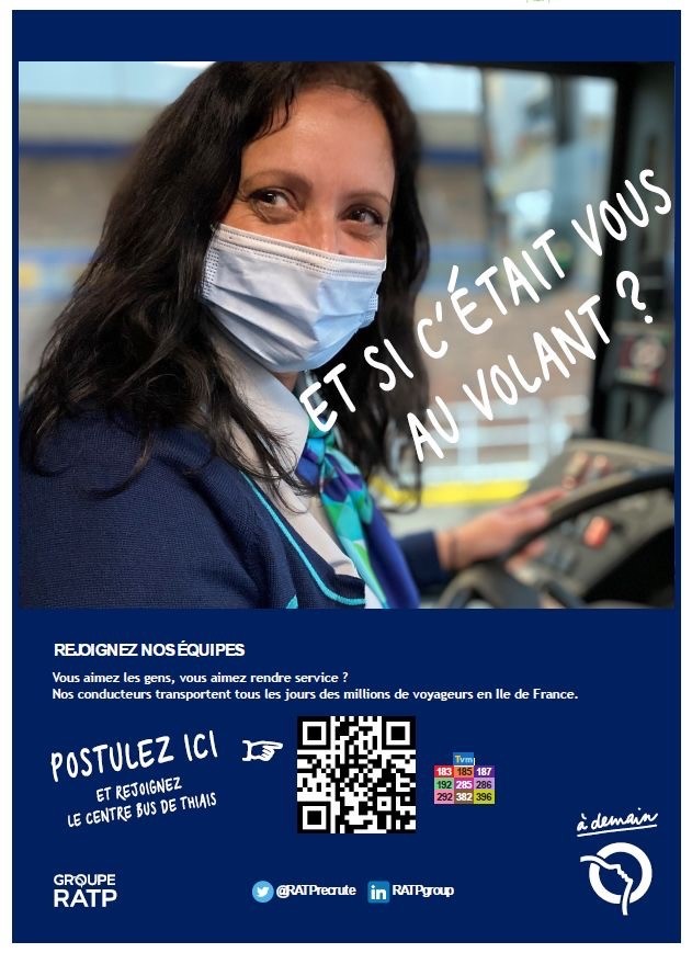 [Rejoignez-Nous !] Nous recrutons des conducteurs.trices de bus pour notre centre bus de Thiais (94). Intéréssé ? Rendez-vous ici pour postuler : ratp.wd3.myworkdayjobs.com/RATP_Externe/j…
#RATP