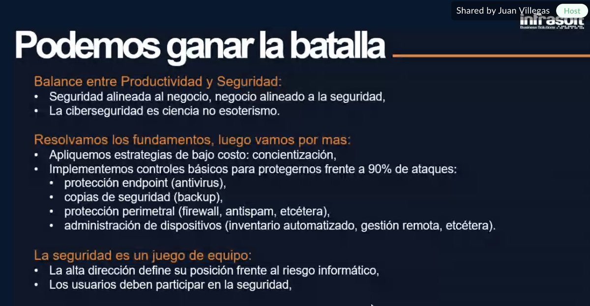 IntensoOffset's tweet photo. Debemos alinear la seguridad al negocio via @infrasoft 
#intensooffset #impresióndigital #impresiónoffset https://t.co/RUHt57vfNr