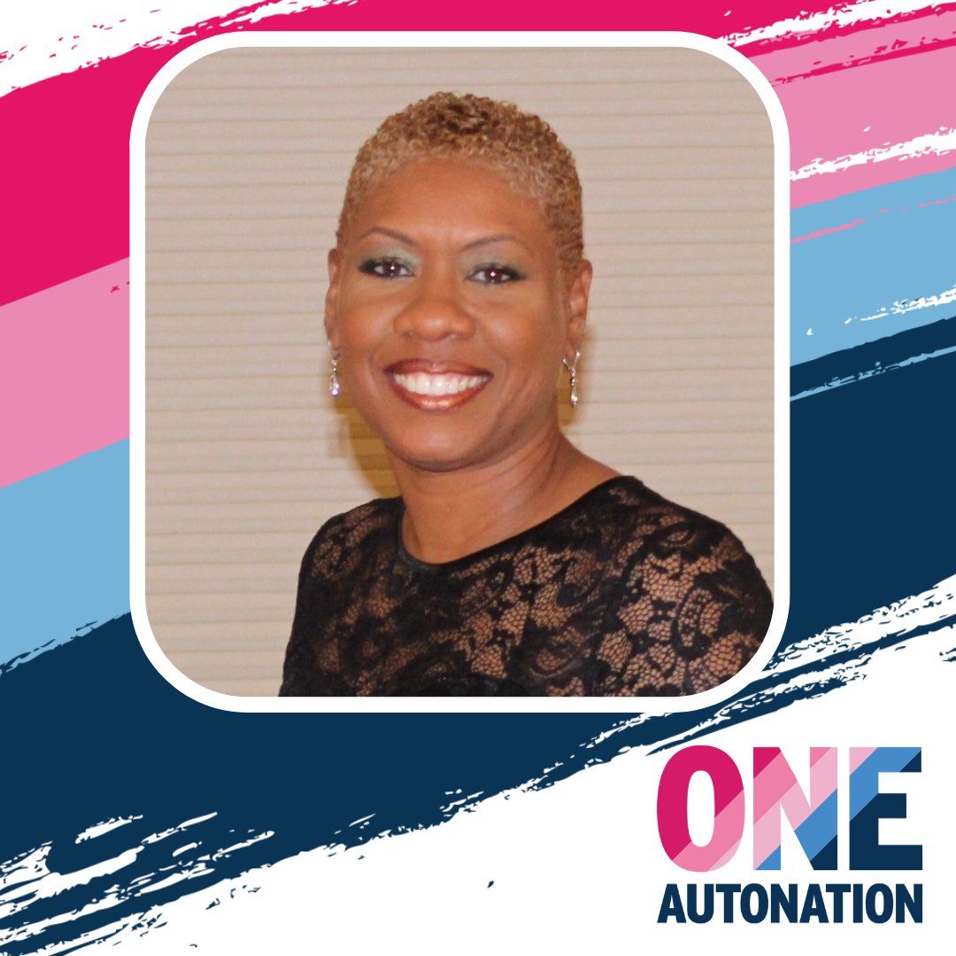 AutoNation's tweet photo. Meet Tonya Bass! AutoNation’s National Payroll Director at the Shared Service Center in Irving, TX. She’s been with AutoNation for 4 years and she's passionate about motivating people to develop and meet their personal goals. #ONEAutoNation #DRVPNK https://t.co/fCkfn1P0LB