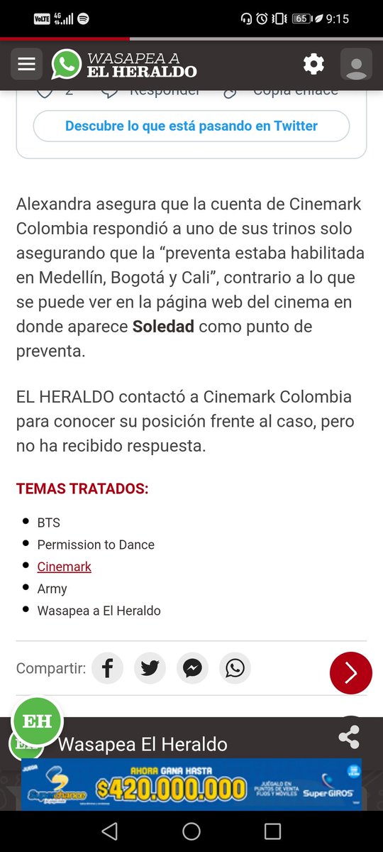 Vll__2003's tweet photo. No puedo creer la falta de organización tan terrible #Cinemarksoledad https://t.co/yqohet626r