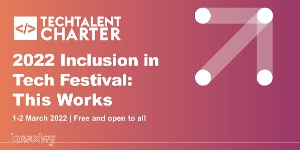 As active members of @techcharterUK, we invite you all to join us in the #InclusioninTech Festival: #ThisWorks2022 next week.
It's free and open to all - click on the image below to sign up.
 #TTC2022 #inclusion <a href="/BeazleyGroup/">Beazley Group</a> 
buff.ly/3BkBcdo