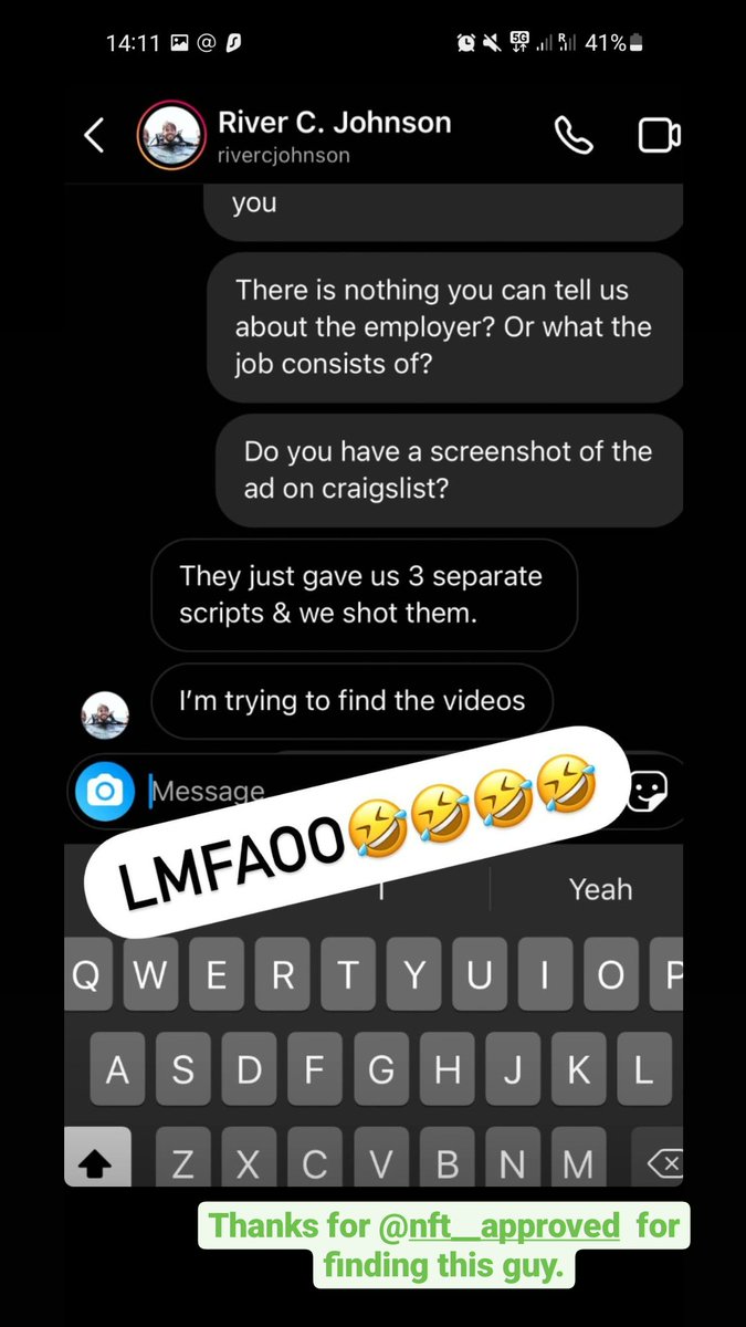 rugpullfinder's tweet photo. WHAT DID I SAY!!! 
PAID ACTORS  TO PRETEND TO BE THE FOUNDERS🤣🤣🤣🤣🤣 I KNEW IT FROM THE MOMENT I SAW THIS AMA 🤡🤡🤡🤡🤡 @mutantxape https://t.co/038uWqCk7z