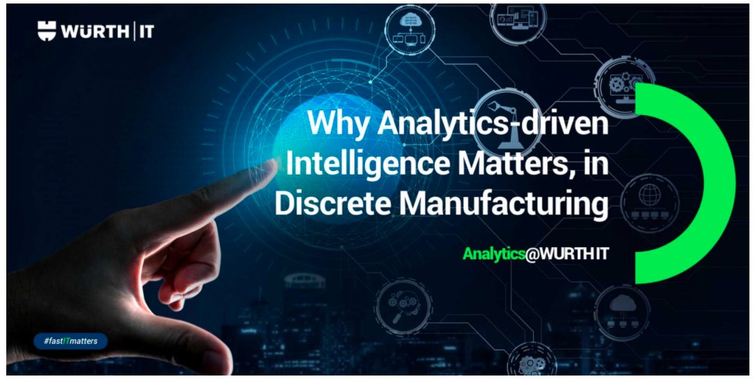 Shyamveer07's tweet photo. Check out latest article: Manufacturing Data Analytics: The foundation for a Successful Industry 4.0 initiative for Discrete Manufacturing https://t.co/1gcM7Ga4Y9
#manufacturing #manufacturinganalytics #WurthIT #manufacturingindustry #DigitalTransformation https://t.co/heoMVddTvx