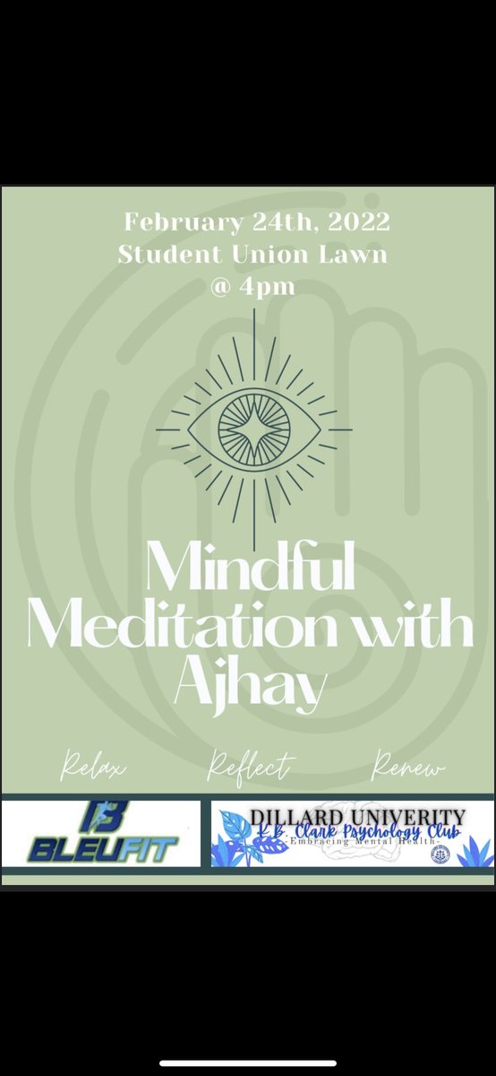 Need to destress after midterms??? 

Join us and the KB Clark Psych club for mindful meditation yoga tomorrow !!! 

#mydu #fitness #yoga
