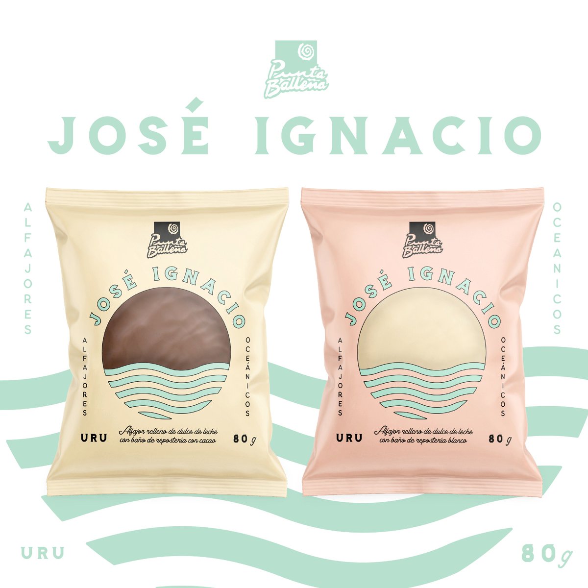 Les presentamos los #nuevos #Alfajores #JoséIgnacio #PuntaBallena en sus dos presentaciones: Chocolate y Chocolate Blanco.
Alfajores de 80 gramos y con Muuuuchoooooo #DulceDeLeche 
#AlfajoresOceánicos #PuntaBallena #Lanzamiento