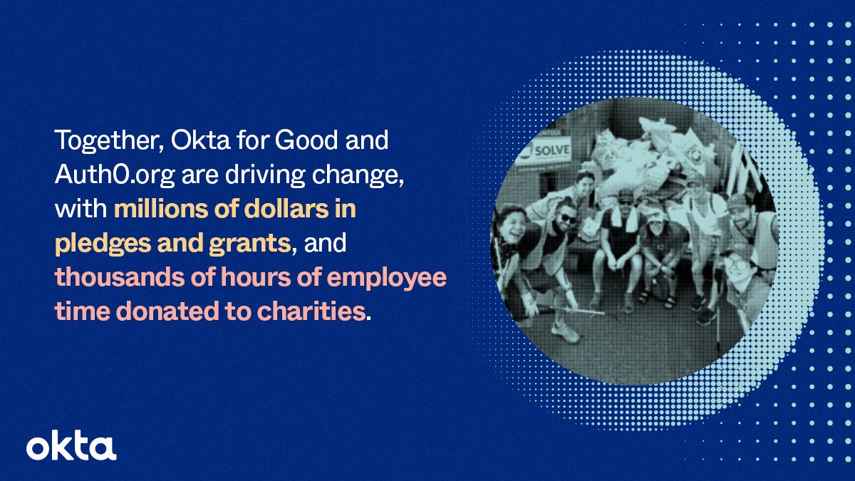 Okta on Twitter: "Our 2022 Okta for Good Impact Report is now available!  Here, we share the impact that our team, partners, grantees, + employees  have made in our communities over the