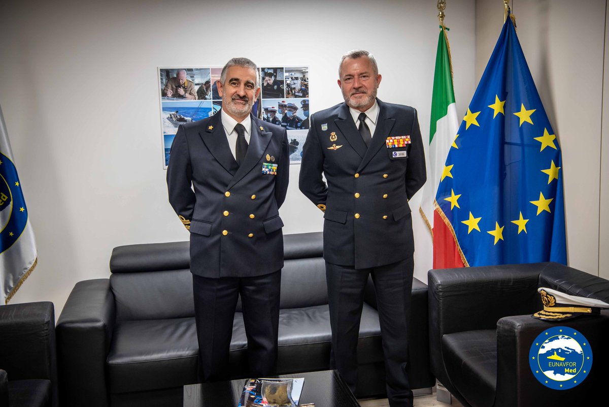 Operation EUNAVFOR MED IRINI tweet media