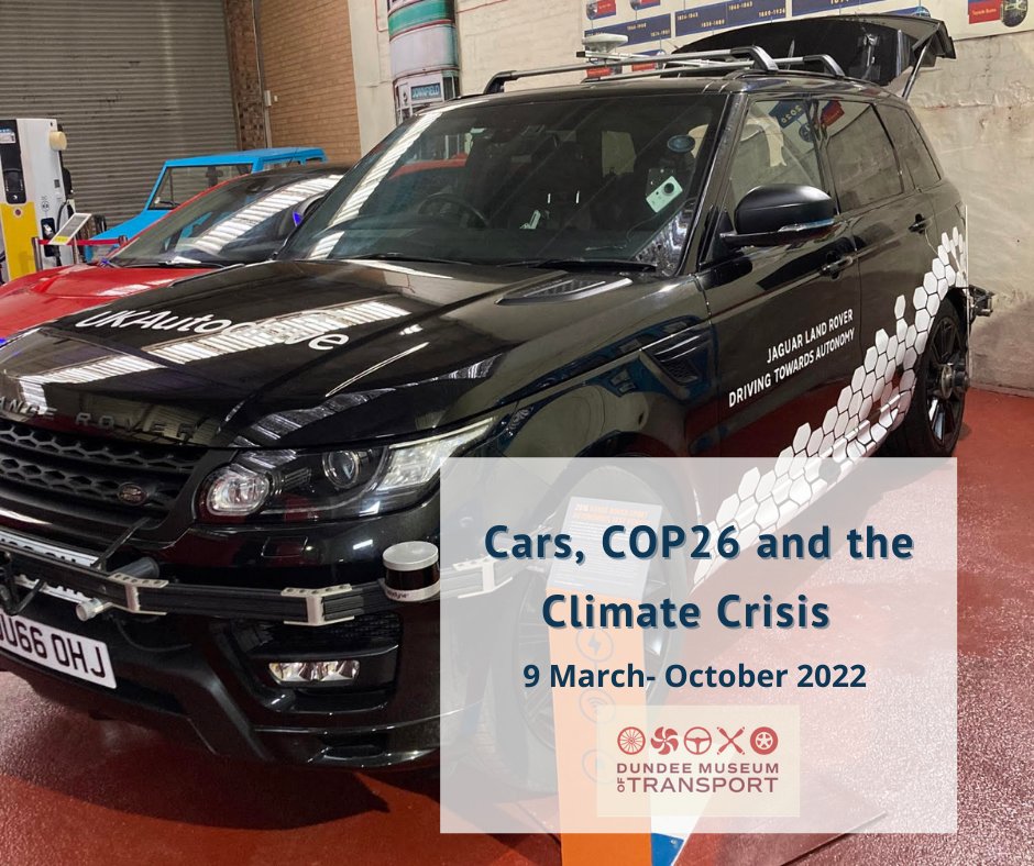 What nickname should we give this autonomous Range Rover? It’s joining us for our upcoming exhibit, Cars, COP26, and the Climate Crisis. #FutureFridays #MuseumsForClimateAction
