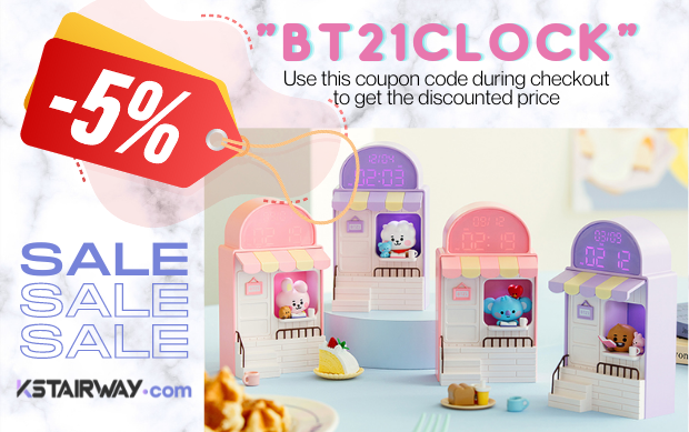 dannyoppakpop's tweet image. [PRE-ORDER] BT21 Baby Table Clock
Order now on kstairway.com/BT21
Don't forget to apply your coupon code to get the discounted price!
All characters are available!

#kstairway #linefriend #linefriends #bt21 #bt21line #chimmy #shooky #tableclock #bt21clock #lineclock