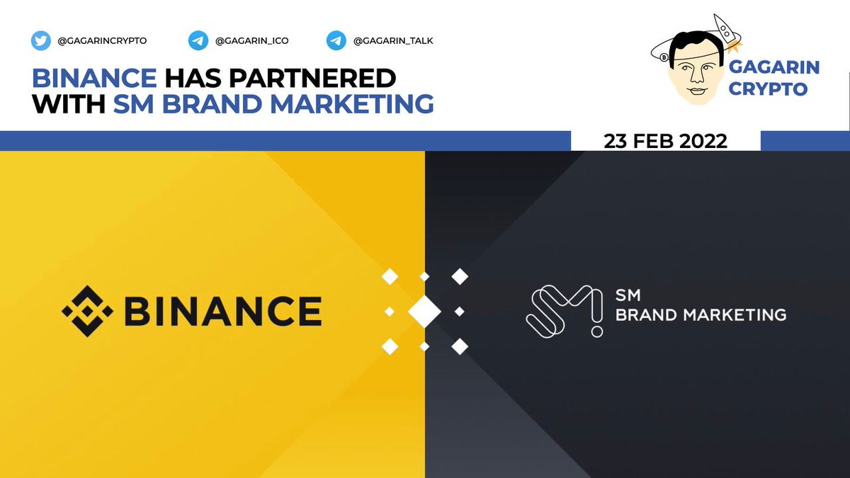 Binance has partnered with SM Brand Marketing

<a href="/binance/">Binance</a> has announced a partnership with <a href="/SMTOWNGLOBAL/">SMTOWN</a>. The partnership will begin with cooperation in the NFT sector and the creation of a joint eco-fund.

👉 binance.com/en/blog/ecosys…