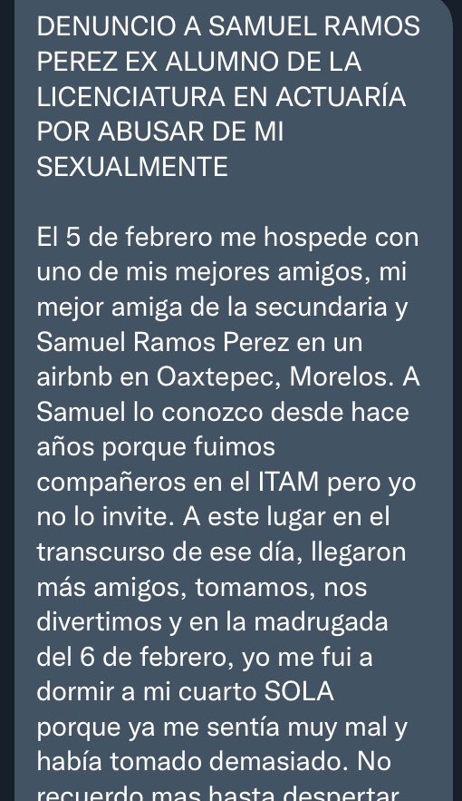 denunciaitam's tweet photo. Samuel Ramos Pérez
#MeTooITAM https://t.co/eZ63W7YZxJ