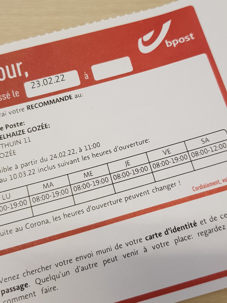 MarieDo38's tweet photo. Mais j'étais là bordel @bpost_fr https://t.co/BzxquV48hF