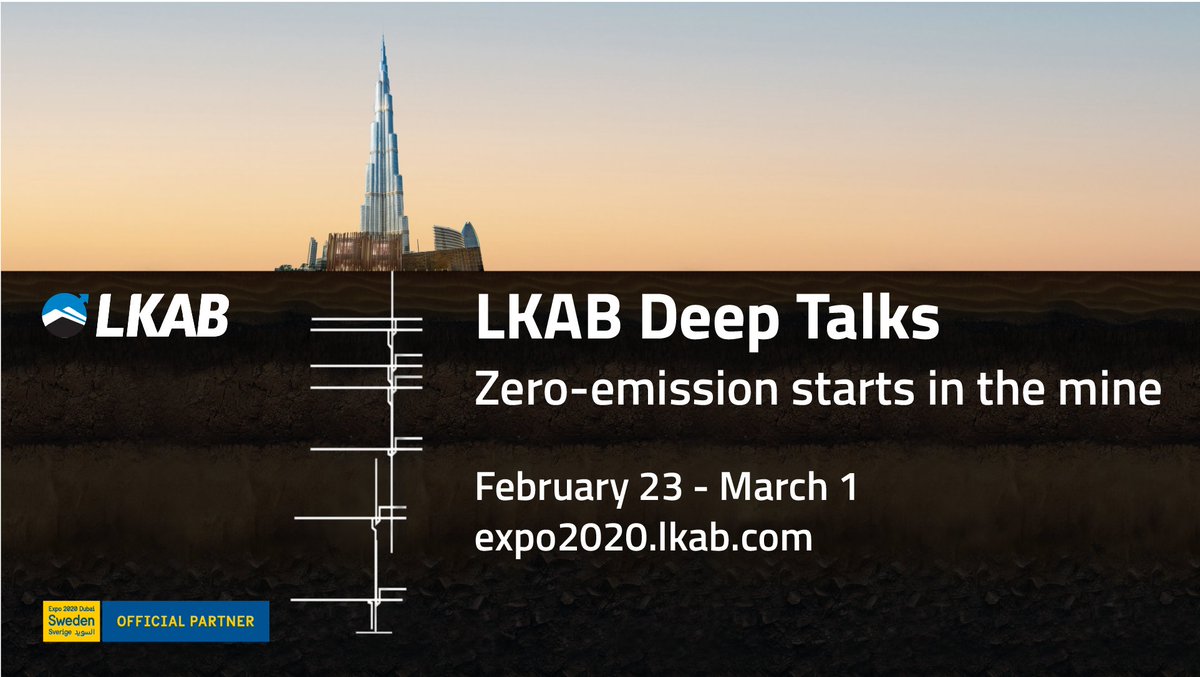 EU_ERMA's tweet photo. 📢Today @expo2020se the CEO of @EITRawMaterials Bernd Schäfer @schaefer_eitrm joined @EU_ERMA partner @LKABgroup to discuss #minerals for change.

🔗See full recording of the event streamed from a mine in Kiruna, Sweden:
https://t.co/Ho8ia046r3

#EUGreenDeal #rawmaterials https://t.co/oL0FyTMwm8