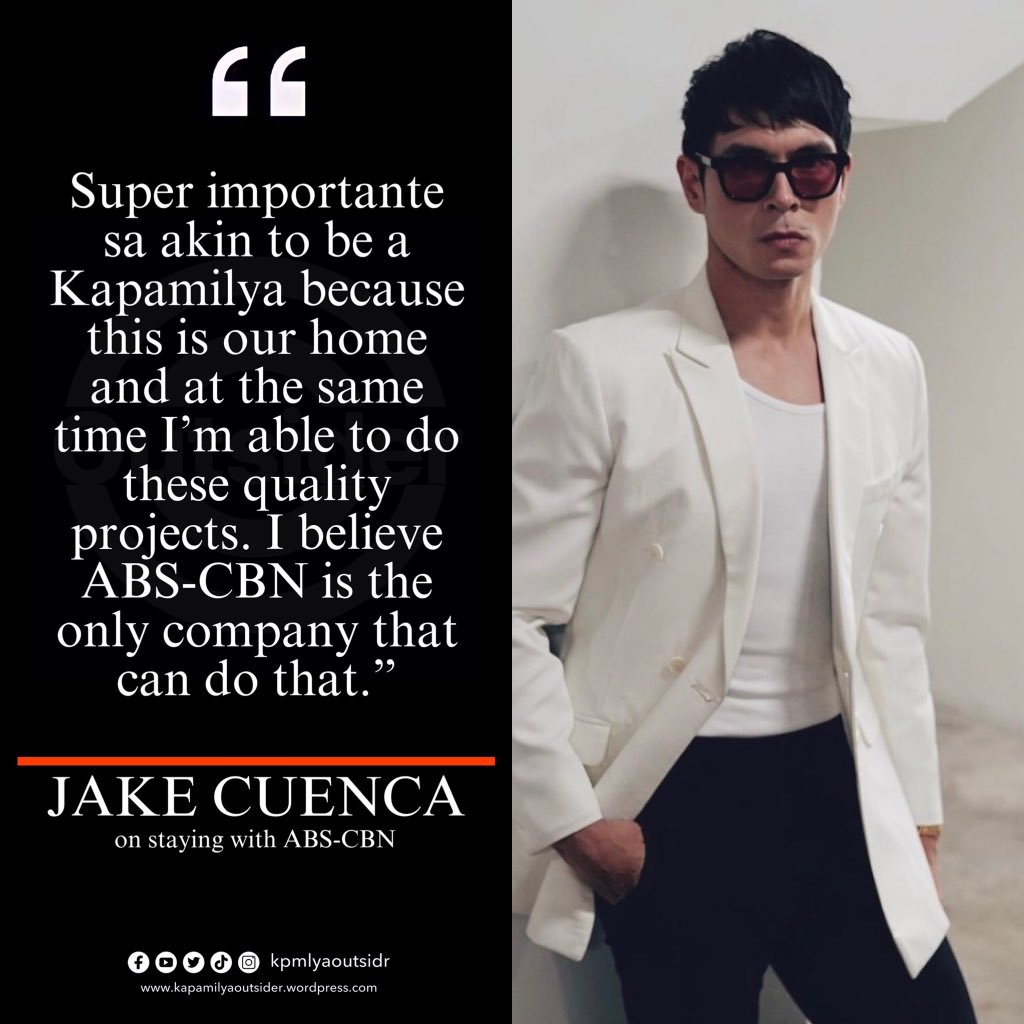 kpmlyaoutsider's tweet image. “This is our home.” – Jake Cuenca

#KapamilyaStrong2022