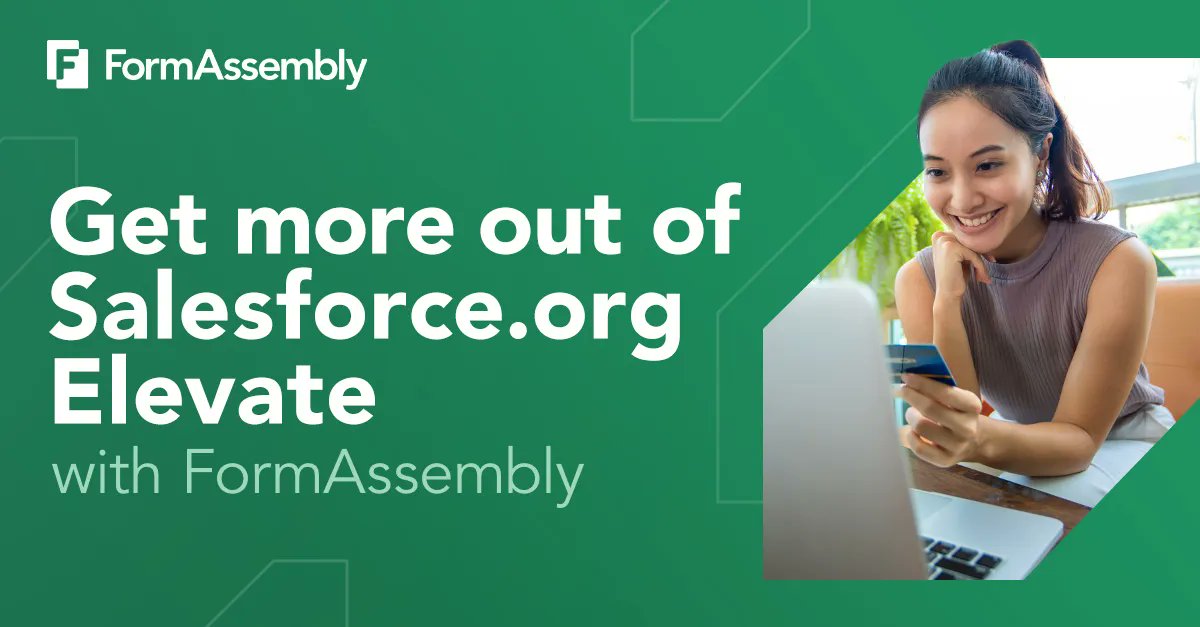 FormAssembly's tweet photo. Make 2022 the year your organization streamlines #fundraising efforts! Get more out of #Salesforce with FormAssembly's new @SalesforceOrg Elevate Payment Connector: https://t.co/ntPdC946ch

#Donations #DonationForms #WebForms #Workflow #ProcessBuilder #Nonprofit #HigherEd #NoCode https://t.co/Htz0uApRfW