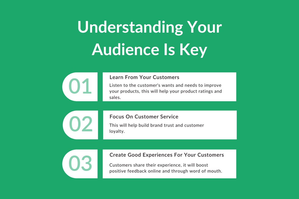VerdureDigital's tweet photo. Having a better understanding of your audience will help develop your products or services as well as increase sales due to knowing the customer’s exact needs and wants.

👉 Click the link to learn more:
https://t.co/AttvSa1xO7 https://t.co/IFxC2gRnNO