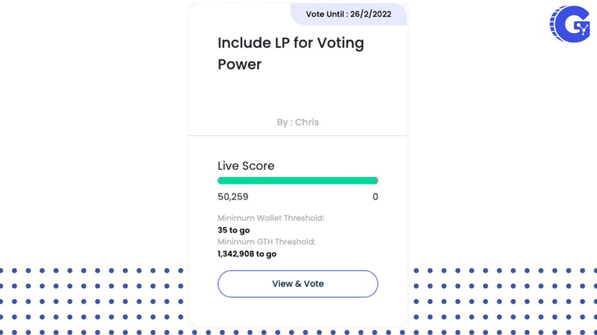 Hydro_Online_'s tweet photo. Our community shapes the future of our #ecosystem.

Here’s a new community proposal on the voting power for #LP providers: 

https://t.co/b5hlJBZuJN

Connect your wallet &amp; cast your vote.
Voting won’t cost any $GTH.

#Gather #Governance https://t.co/eesKVzxLOp