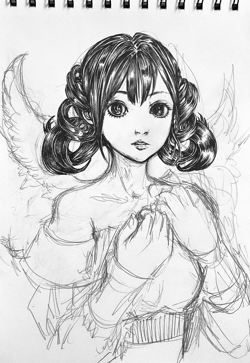 少し描いてみました。
2枚共に途中😅
寝る準備します。。
#イラスト
#illustration
#オリジナル
#Original
#イラスト好きさんと繋がりたい
#イラスト好きな人と繋がりたい