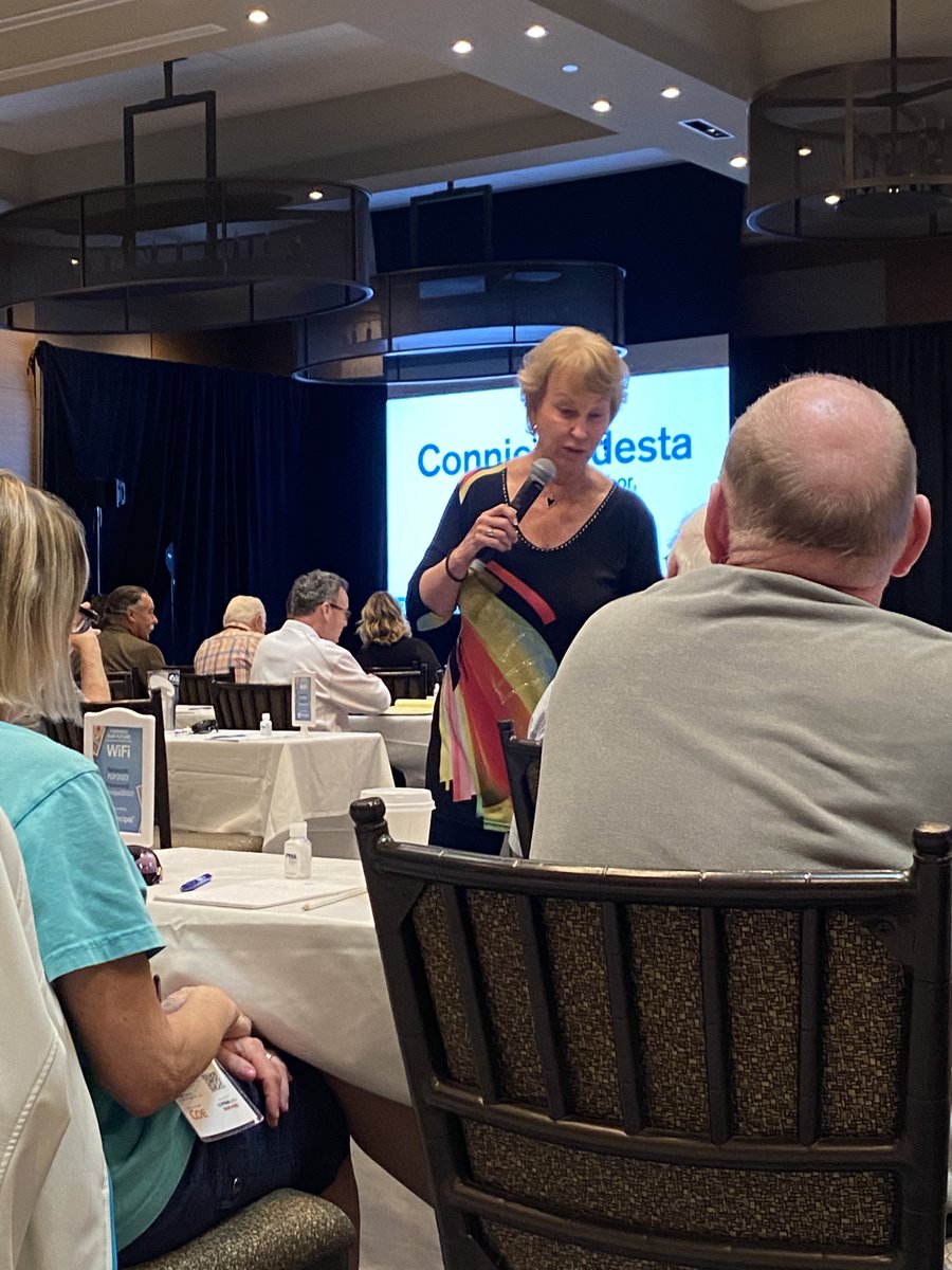 MarionMfg's tweet photo. We started @PMATalk's #FOF2022 with the amazing @Connie_Podesta as our opening keynote! If you have the opportunity to hear her speak, you must! #CTmanufacturing #PMAcommunity #PMA80th #metalforming #manufacturing #madeinAmerica #madeinCT https://t.co/RsN1k2TOIG
