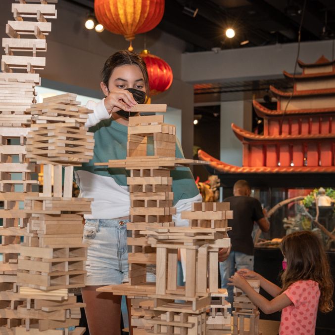 MODSFTL's tweet photo. #KevaChallenge: National Engineering Week Part Three!๐ก Today's @KEVAplanks challenge is designing a multi-level tower, Museum or house! You can design your project @modsftl or at home! Tag @modsftl to share your design with us! #MODSFTL #KevaPlanks https://t.co/BxCpkfJ7qG