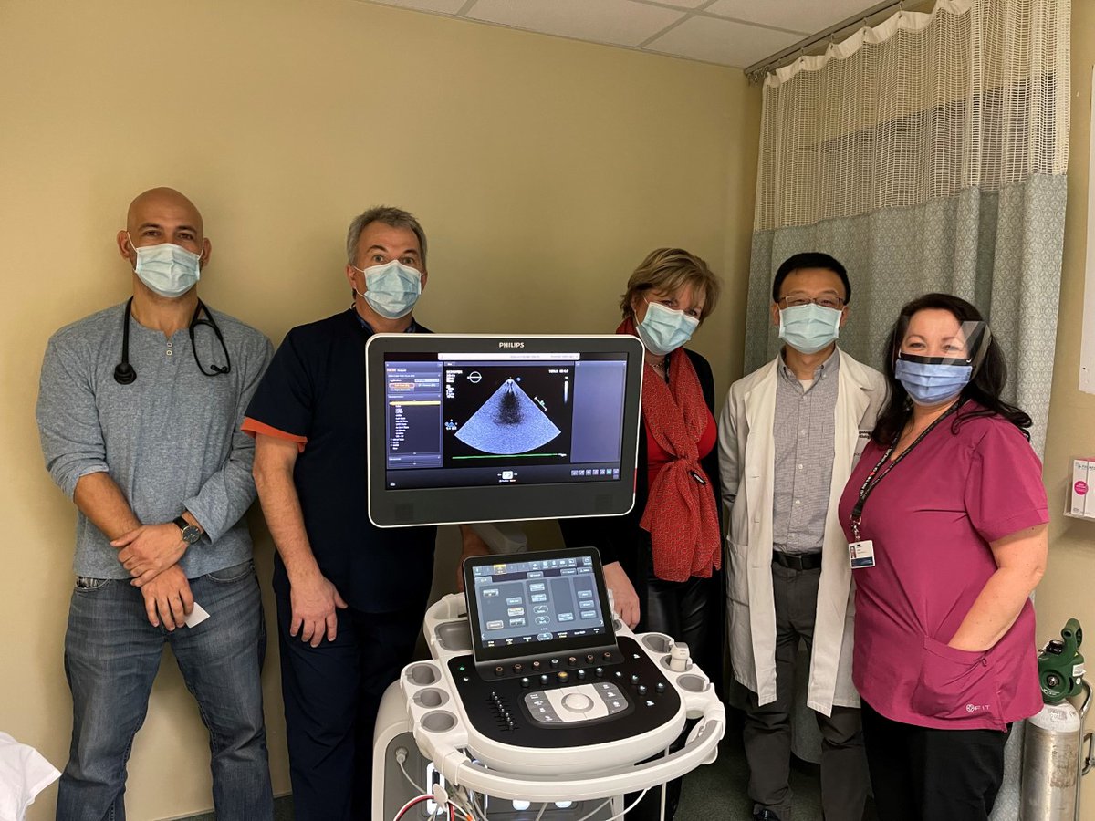 A new piece of vital equipment has arrived at the Cape Breton Regional Hospital’s cardiac services, thanks to the donors of the Cape Breton Regional Hospital Foundation.

#CBRHF #thankyou