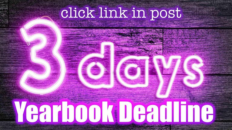 orangehsmedia's tweet photo. LAST CHANCE to reserve a guaranteed yearbook! After February 25, the remaining yearbooks will be sold first-come/first-served until they are gone. 
 https://t.co/Tt53LZ6heE
#orangehighyearbook #bounceback #jostensyearbook #ncyearbooks https://t.co/Ea6f1toWLS