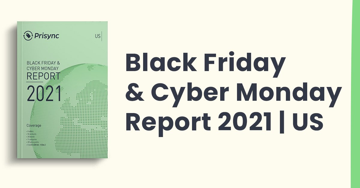 PrisyncCom's tweet image. We&apos;ve analyzed #pricechanges of 50 popular products from 6 major online retailers in the US during 2021 #BFCM.  🏷