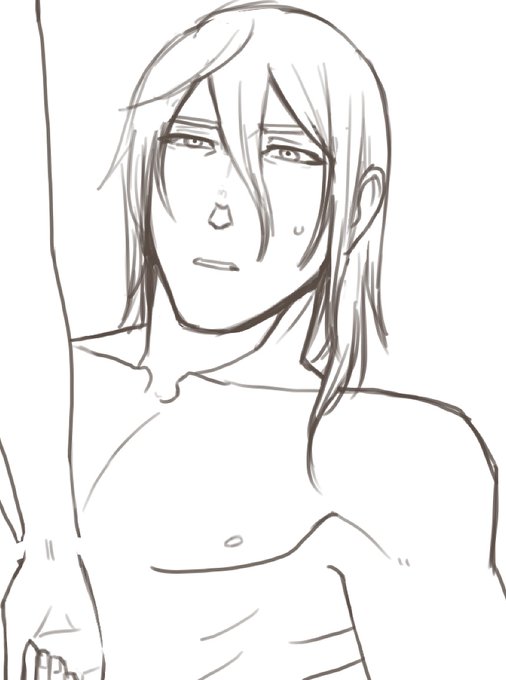 好みの顔かけたけどこの先何も考えてないので止まってる 