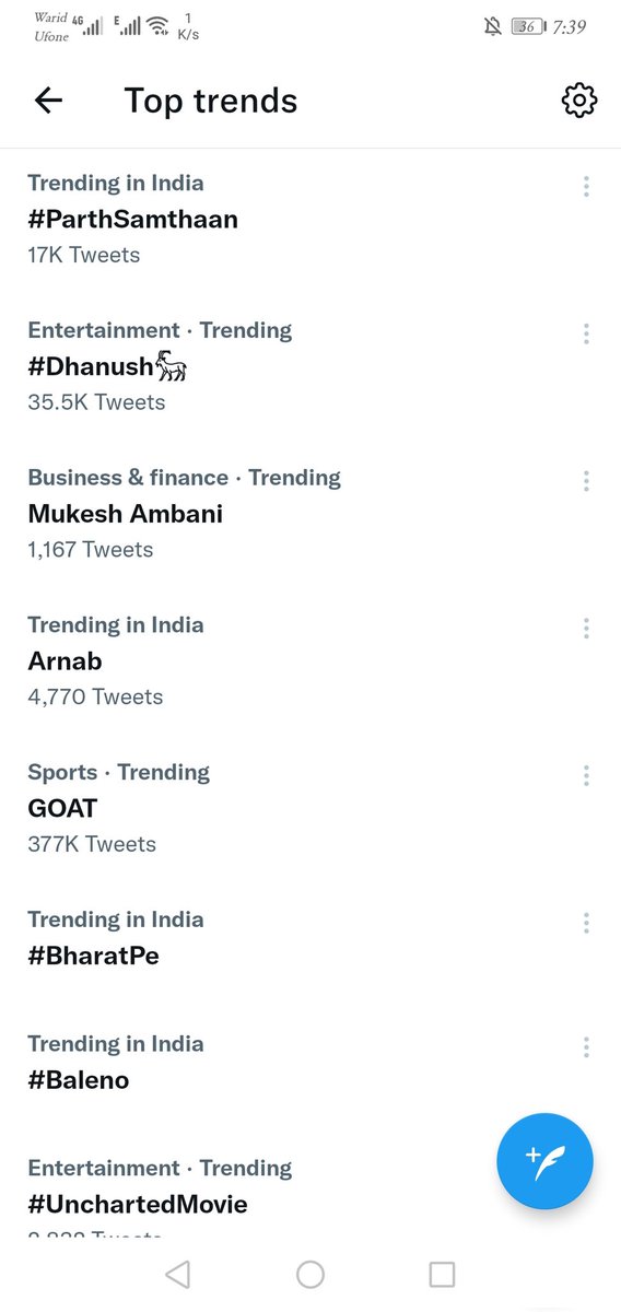 #ParthSamthaan trending with 17k tweets and BEST WISHES PARTH trending with 12k plus tweets and #Ghudchadi trending with 10k tweets 🥳🥳🥳🥳

@LaghateParth @TSeries @tseriesfilms