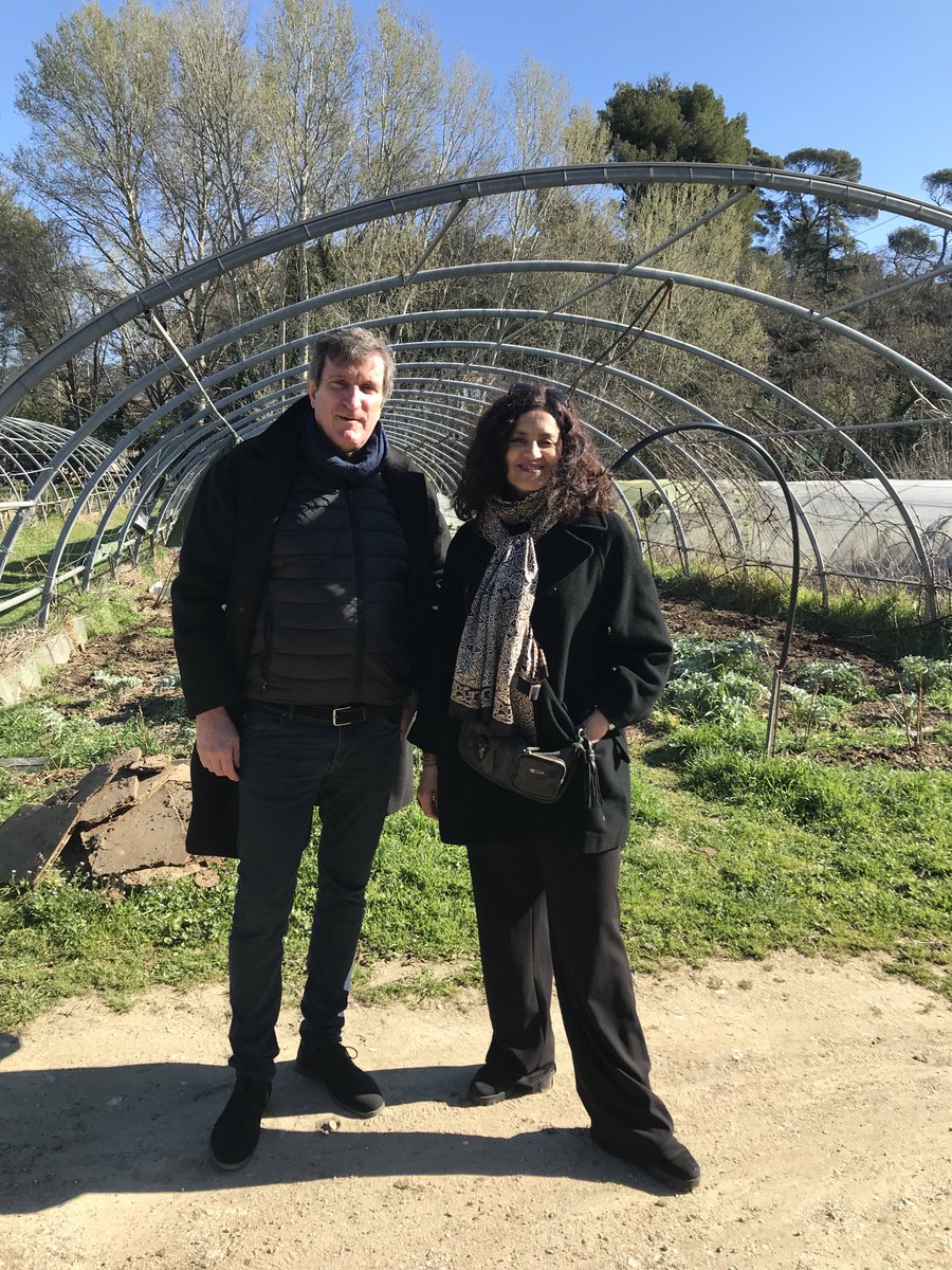aicha_sif's tweet image. Avec ⁦@jeanmarcsignes⁩ visite des terres cultivées à La Valentine 13011. La ville travaille à la préservation du capital agricole marseillais. Le PLUI remplit nos objectifs de limitation de consommation des terres. #zeroartificialisation
