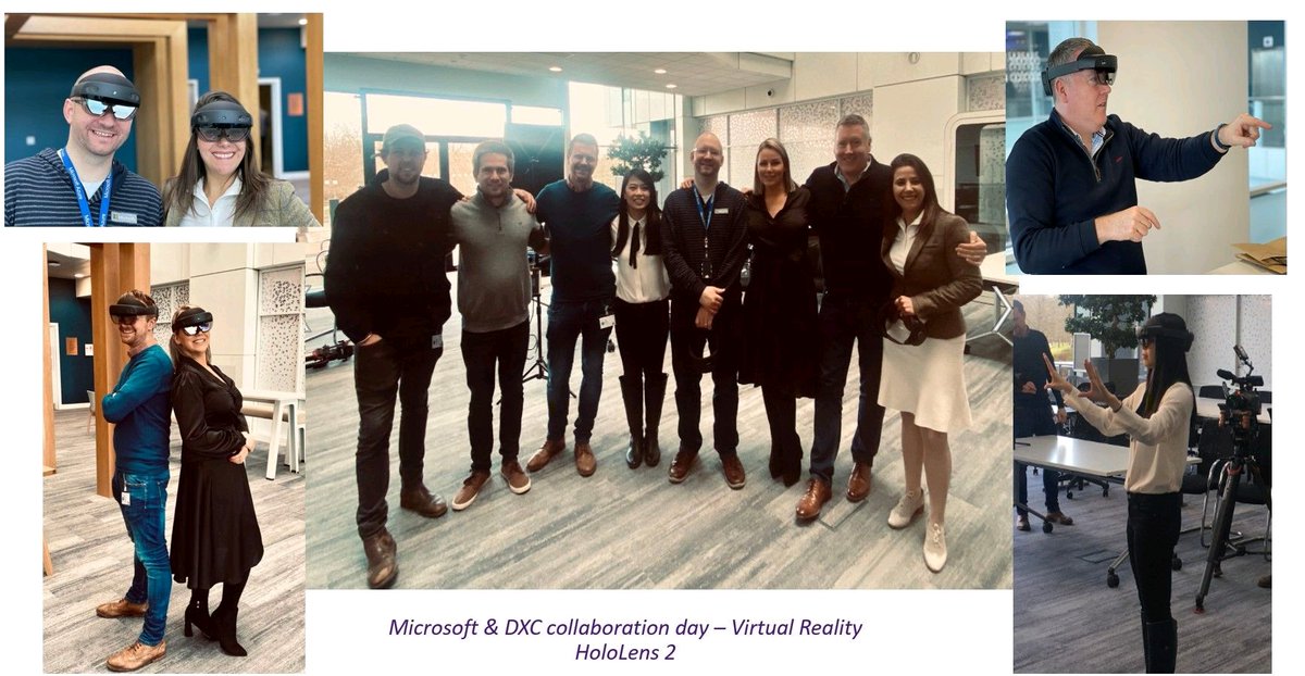 BradChuck's tweet photo. Great tag on @LinkedIn as the #Metaverse message with @HoloLens keeps growing 

So much coming from the @dxcmbauki team at @DXCTechnology around #mixedreality as we take this to businesses in 2022

#virtualreality #wearedxc #goingvirtual https://t.co/BD6H7UF03K