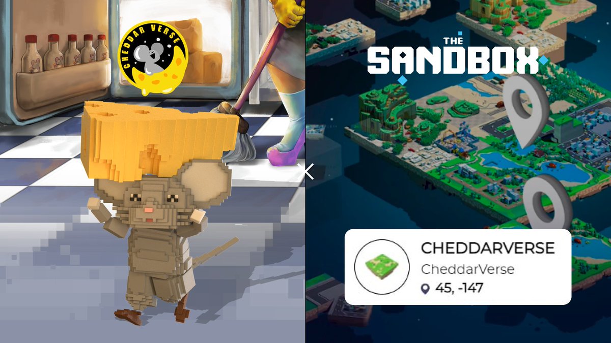 PuddyDad's tweet photo. 🎁CheddarVerse WL Giveaway🎁

We are giving away 5 Whitelist spot to @Cheddar_Verse🎉

To enter:
1. Follow @Cheddar_Verse, @PuddyDad
2. RT &amp; Like
3. Tag 3 friends.

Winners picked in 48 hours ⏳
#NFTGiveaway #Sandbox #NFTCommunity https://t.co/Zserg0b9nk