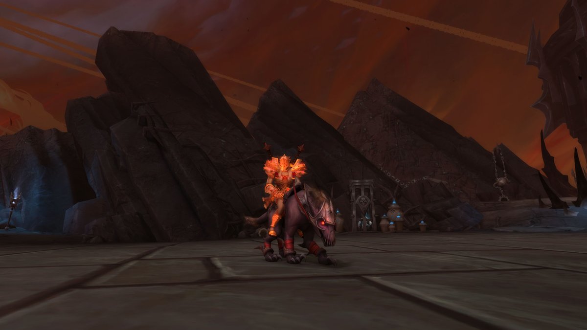 Da Zereth Mortis gerade noch etwas überfüllt ist dachte ich mir ich fang schon einmal mit dem Spießrutenlauf an um mir auf Ebene 4 dieses schicke Mount zu holen <a href="/TheShjami/">Shjami</a> #Warcraft