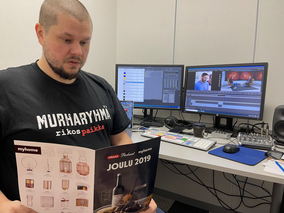 Rikospaikan kanssa vuodet vyöryy #editointipäiväkuva #Rikospaikka