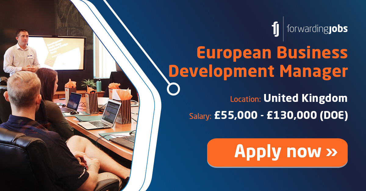 forwardingjobs's tweet image. NEW JOB ALERT - Forwardingjobs.com: 📢
Position: European Business Development Manager
Location: United Kingdom
Salary: £55,000 - £130,000 p/a

To find out more or to apply directly:
forwardingjobs.com/latest-jobs/bu…

#newjobalert #jobalert #freightforwarder #freight #job #bwd #apply