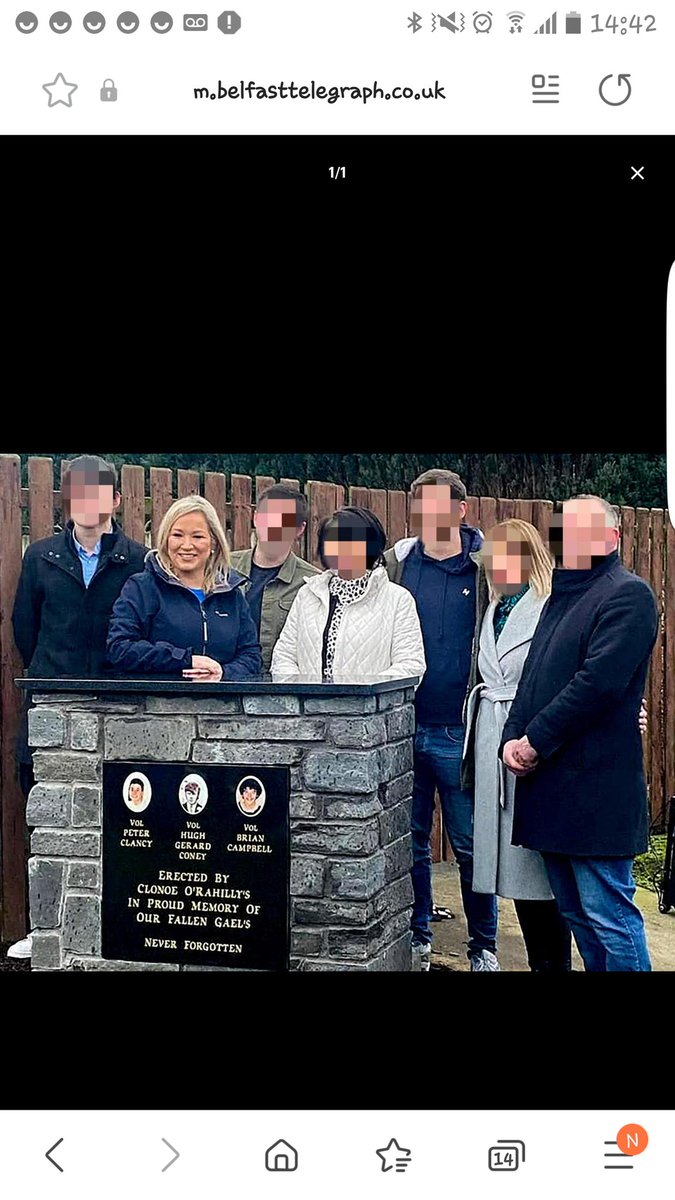 DerekGordon67's tweet photo. One has the Alliance party wetting their gusset. The other silence... https://t.co/sR6ZnEVPAe