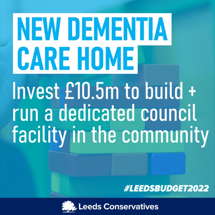 CllrSamFirth's tweet photo. 🌻 @Conservatives @Working4Leeds would build a new community care home to support our loved ones. #LeedsBudget2022 https://t.co/4ZeaX22EfN