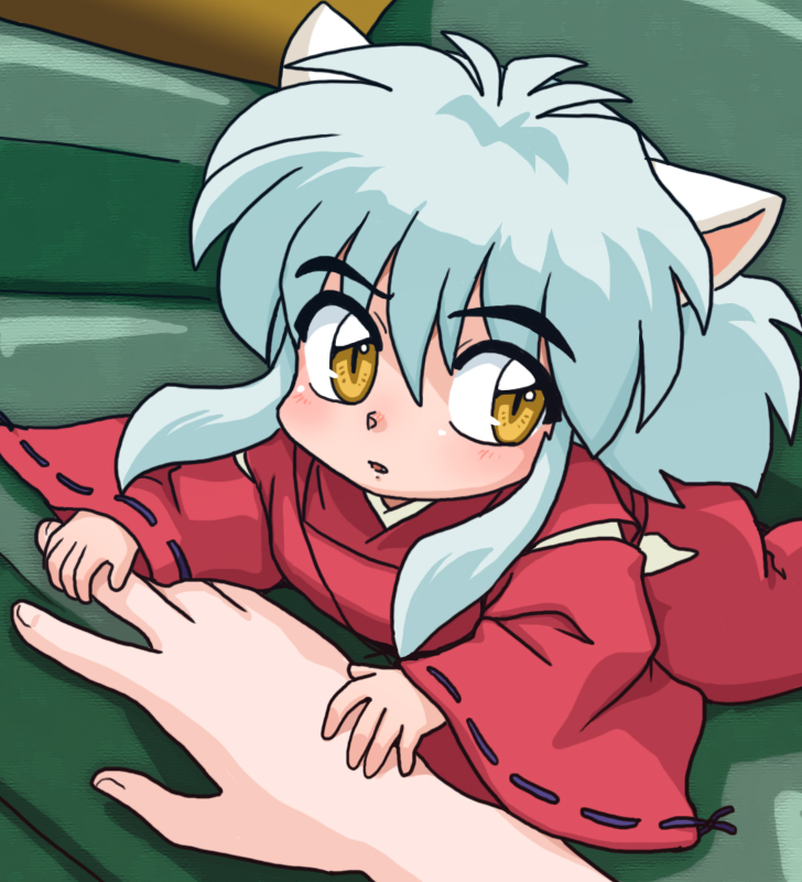 「 犬夜叉も気の向いたときにかきますね 」|ワン太🐾のイラスト
