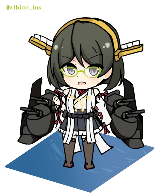 霧島改二です!
1h30m

#霧島
#艦これ版深夜の真剣お絵描き60分一本勝負 
#艦これ版真剣お絵描き60分一本勝負_20220223 