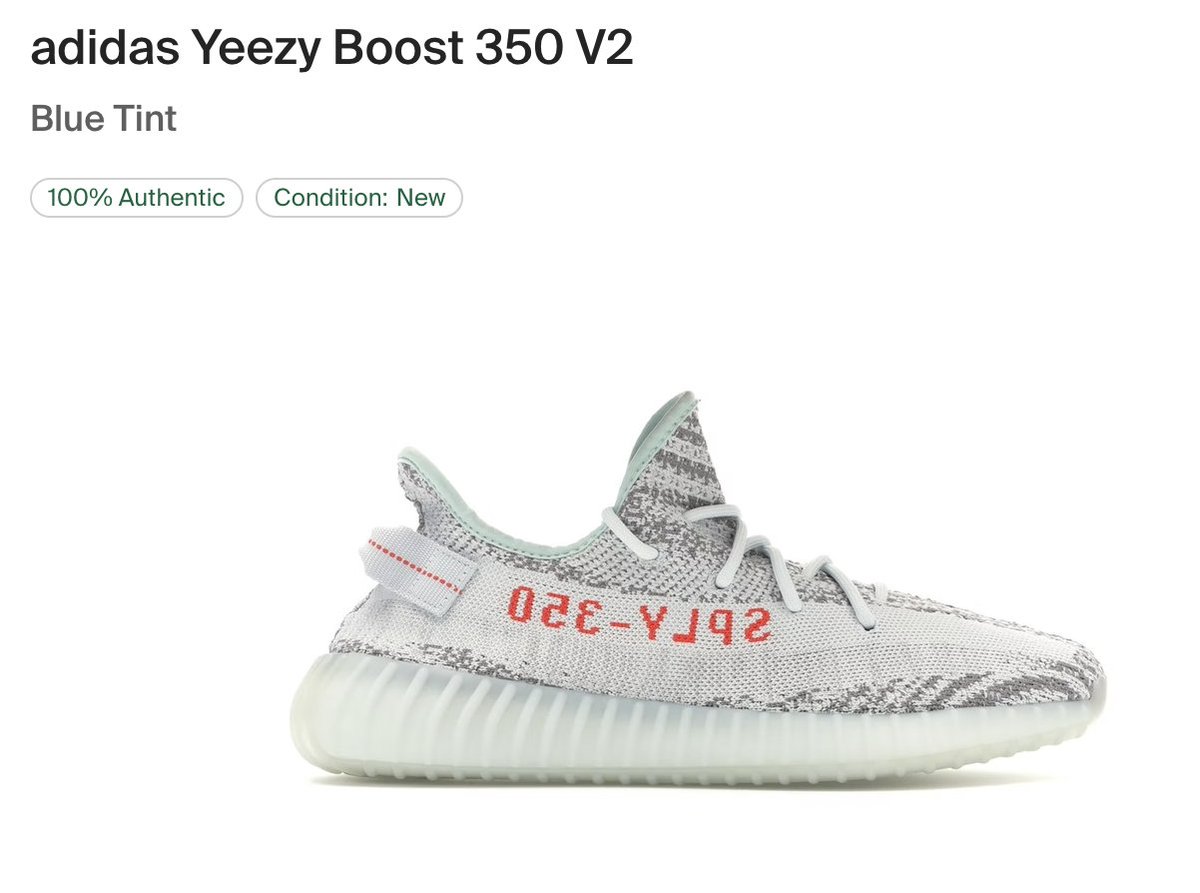 WTS Yeezy 350 Blue Tints - 41 Pairs

DM for price

4 x3
5 x3
5.5 x5
6 x2
6.5 x1
7 x2
7.5 x3
8 x1
8.5 x5
9 x2
9.5 x3
10 x3
10.5 x3
13.5 x1
14 x3
15 x1